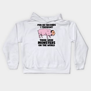 Nixon Pig / Monsters On the World Kids Hoodie